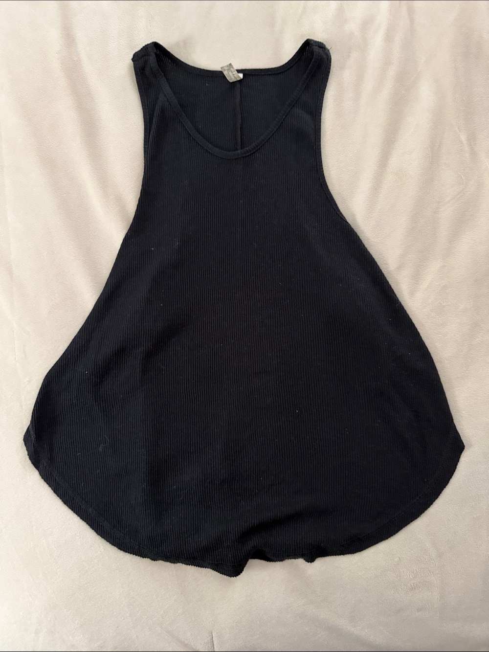 Free People Ribbed Sleeveless Tank Top